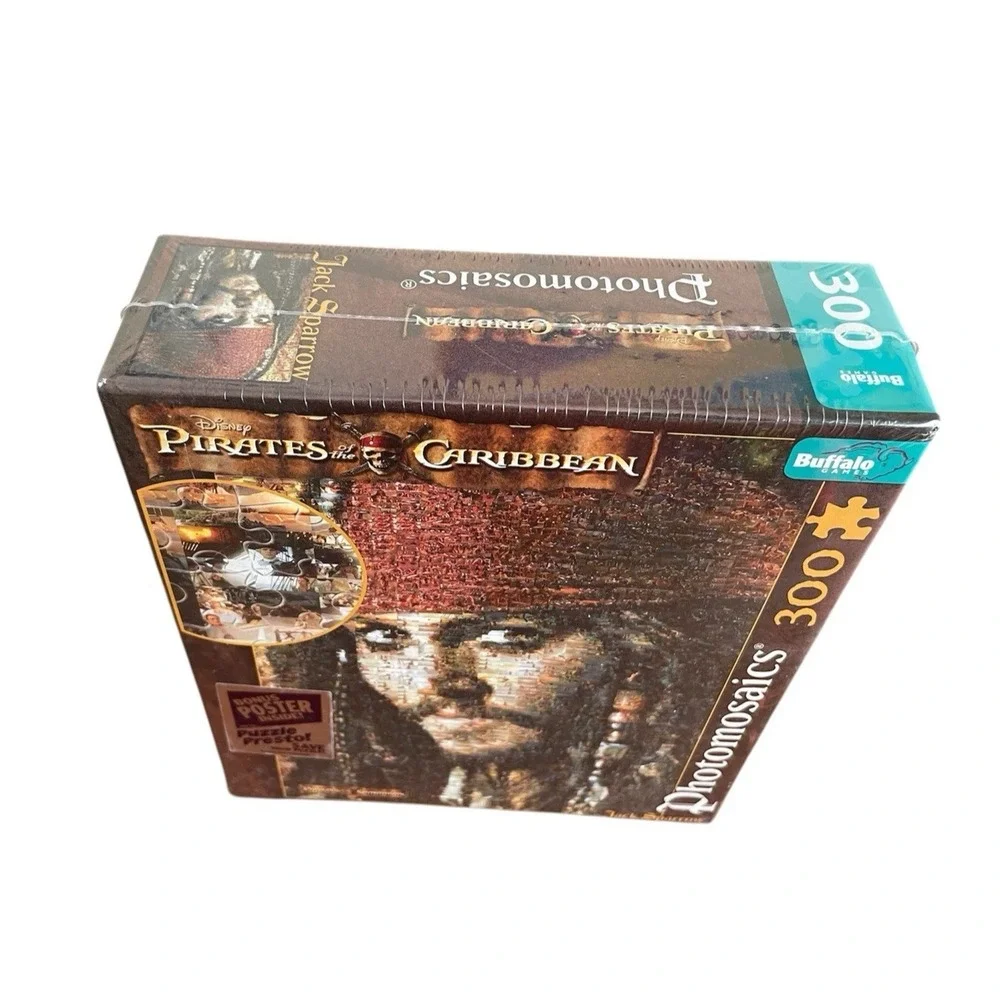 Disney Pirates of the‎ Caribbean Photomosaics Jigsaw Puzzle Jack Sparrow 300 PCS